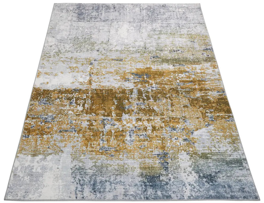 Lux Washable LUX09 Ivory Gold Rug