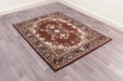 Rug Style traditional poly lancashire chocolate Brown Living Room Moroccan Rug.
