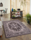 Rug Style traditional poly lancashire dark grey Grey Living Room Moroccan Rug.