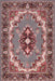 Rug Style traditional poly lancashire grey Grey, Multicoloured Living Room Moroccan Rug.