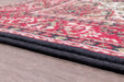 Rug Style traditional poly lancashire navy Multicoloured, Red, Navy Living Room Moroccan Rug.