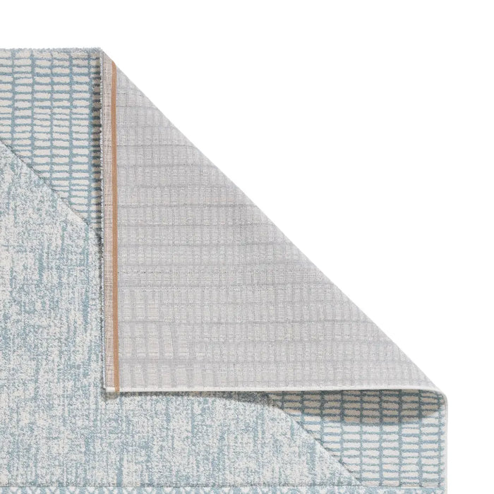 Catherine Lansfield Larsson Modern Abstract Blue Rug
