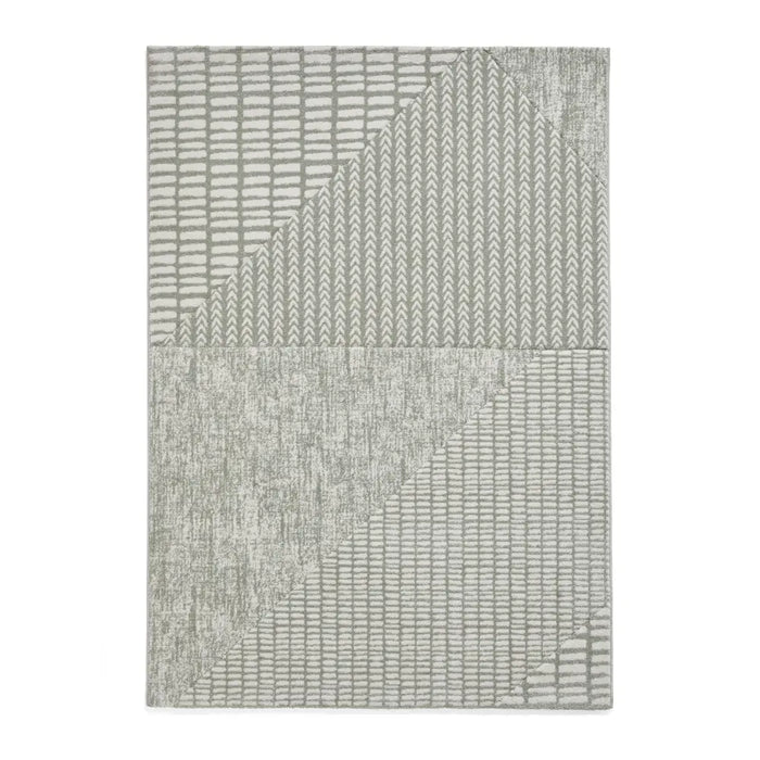 Catherine Lansfield Larsson Modern Abstract Sage Rug