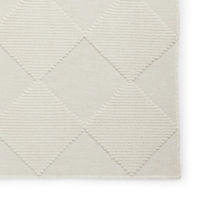 Lyna J0529 Cream Washable Rug