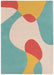 Asiatic matrix arc max 53 bright Multicoloured Living Room Wool Rug.