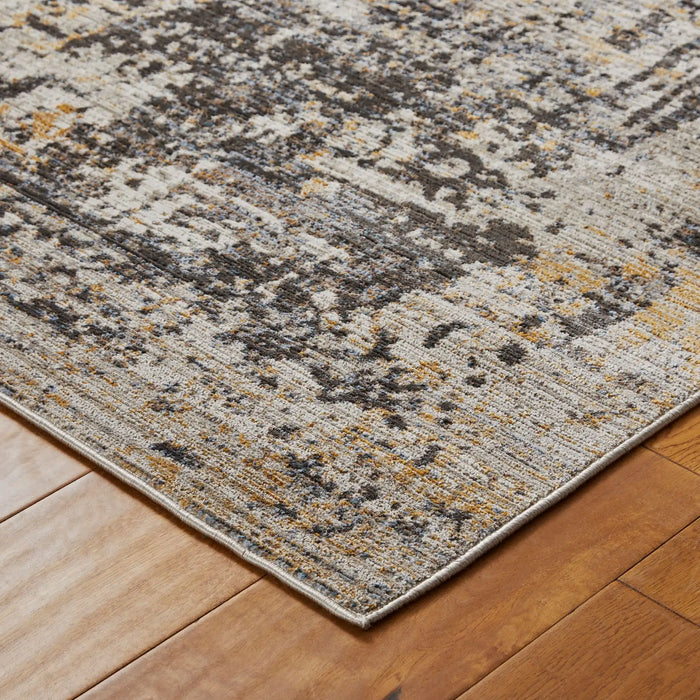 Oriental Weavers mojave 8024 h Grey, Multicoloured Living Room  Rug.
