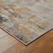 Oriental Weavers mojave 8026 w Grey, Yellow Living Room  Rug.