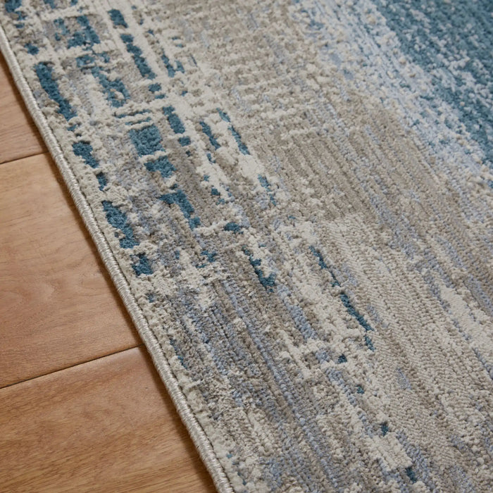 Oriental Weavers mojave 91 b Blue, Grey Living Room  Rug.