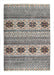 Origins mandala stripe grey Grey, Multicoloured Living Room Geometric Rug.