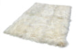 Asiatic mantra pearl Ivory Living Room Wool Rug.