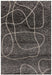 Asiatic mason linear Black, Cream Living Room Geometric Rug.