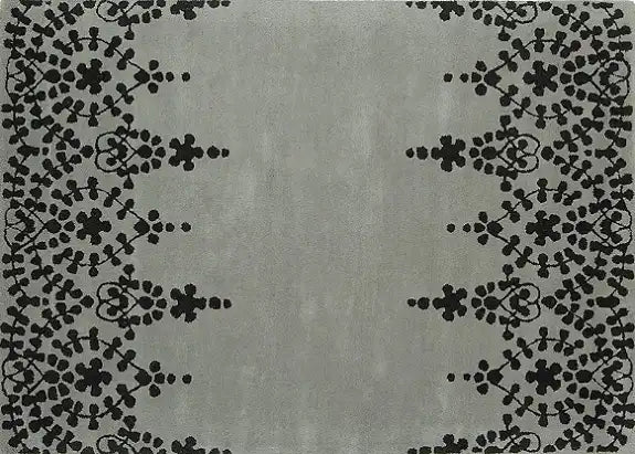 Asiatic guild matrix max07 grey Grey, Black  Wool Rug.