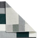Think Rugs matrix think mt61 grey green Green, Grey Living Room  Rug.
