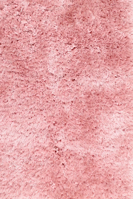 HMC mayfair hmc blush Pink Living Room Shaggy Rug.