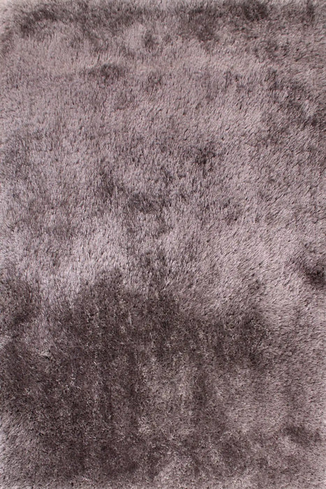 HMC mayfair hmc silver Grey Living Room Shaggy Rug.