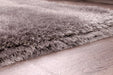 HMC mayfair hmc silver Grey Living Room Shaggy Rug.