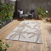 Think Rugs miami a444 beige Brown, Beige Living Room Flat Weave Rug.