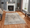 Think Rugs milano think n9695 beige Beige Living Room Geometric Rug.