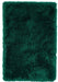 Think Rugs montana jewel green Green Living Room Shaggy Rug.