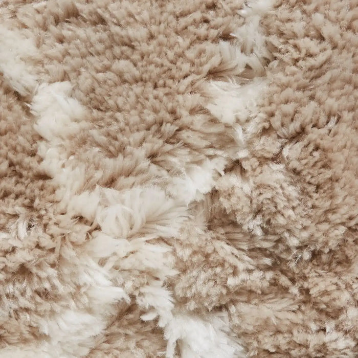 Think Rugs morocco think 2491 beige cream Beige, Ivory Living Room Geometric Rug.