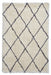 Think Rugs morocco think 2491 ivory grey Grey, Ivory Living Room Geometric Rug.