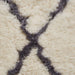 Think Rugs morocco think 2491 ivory grey Grey, Ivory Living Room Geometric Rug.