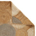 Oriental Weavers naturals circles Beige Living Room Natural Fibre Rug.