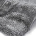Think Rugs noble house pebbles 5858 silver Grey Living Room Shaggy Rug.