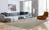 Agnella natural wool brooks grey Beige Living Room Natural Fibre Rug.
