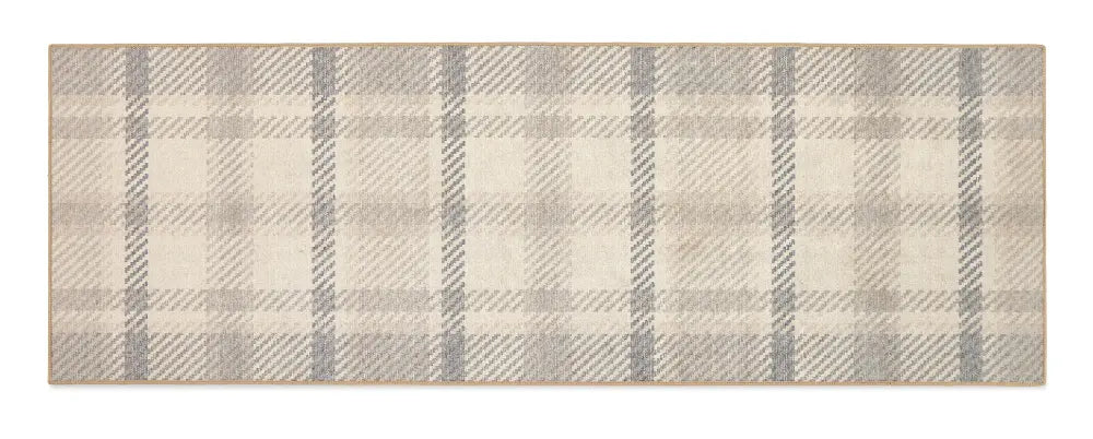Isla Plaid Washable Neutral Multi