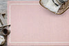 Mastercraft newquay 96027 8016 Pink Living Room Geometric Rug.