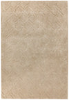 Asiatic nexus fine lines sand sand Beige Living Room Wool Rug.
