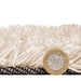 Think Rugs noble house pebbles 5858 grey yellow Grey, Yellow Living Room Shaggy Rug.