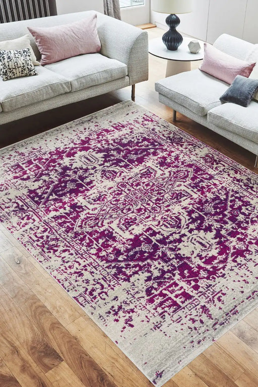 Asiatic nova nv08 magenta purple Purple Living Room  Rug.