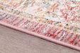 URCO nova urco 9047 terracotta Multicoloured, Pink Living Room Moroccan Rug.