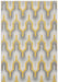 Asiatic nova nv14 yellow Grey, Yellow Living Room  Rug.
