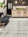 Asiatic nova nv31 grid grey Grey Living Room  Rug.