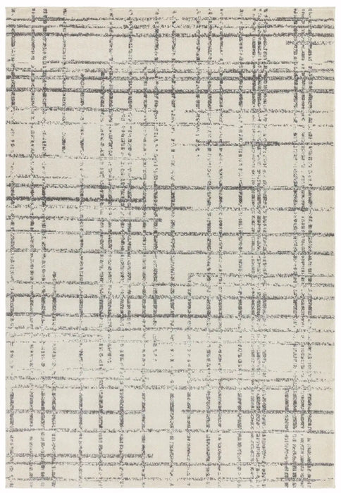 Asiatic nova nv31 grid grey Grey Living Room  Rug.