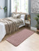 My Mats buddy nude pink Pink Living Room Shaggy Rug.