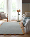 Scalloped Elsie Duck Egg/Ochre