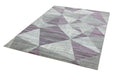 Asiatic orion or13 blocks heather Grey, Purple Living Room  Rug.