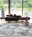 Asiatic orion or13 blocks heather Grey, Purple Living Room  Rug.