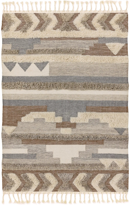 Asiatic paloma pa03 tangier Multicoloured Living Room Geometric Rug.
