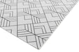 Asiatic patio patio 16 deco ivory Ivory Outdoor  Striped Rug.