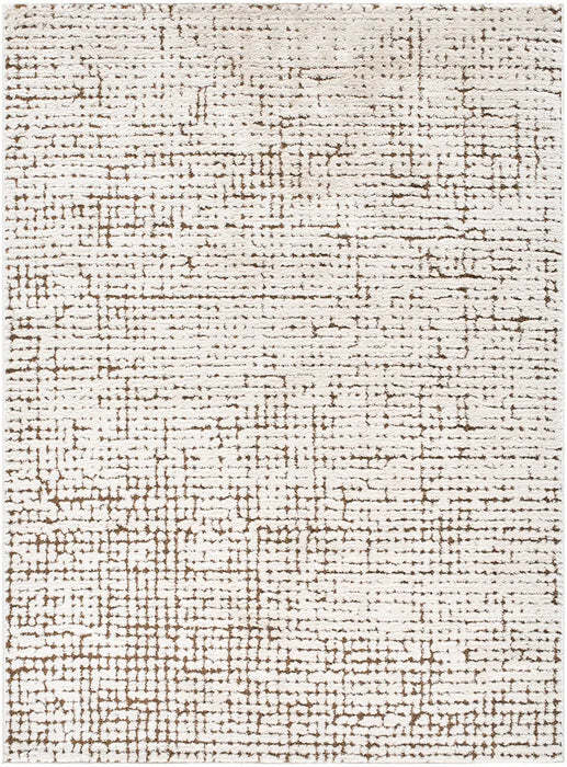 KAELIE Our PNW Home x Livabliss Scandi High Pile Ivory/Brown Rug