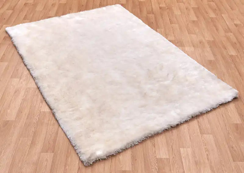 Asiatic whisper ivory Ivory Living Room Shaggy Rug.