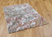 Mastercraft liberty 34017 1161 Grey, Ivory, Multicoloured, Pink Living Room Floral Rug.