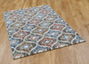 Mastercraft galleria 63478 7626 Multicoloured Living Room Moroccan Rug.