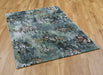 Mastercraft galleria 63499 7646 Green, Multicoloured Living Room Moroccan Rug.