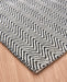 Asiatic ives modern rug black and white Black, Ivory Living Room Striped Rug.